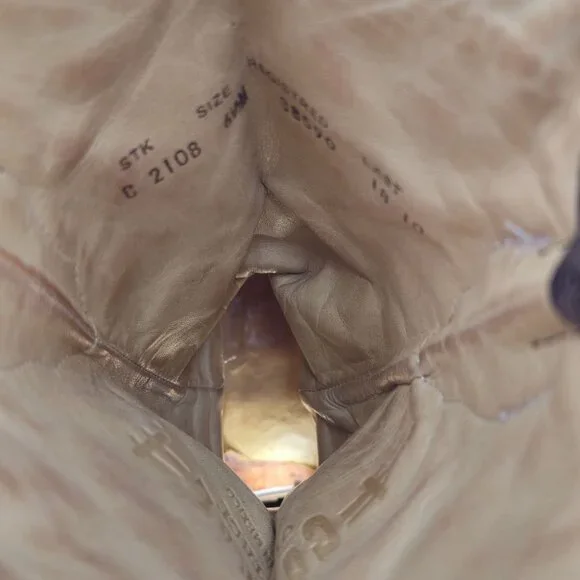 Corral Vintage Womens Size 6.5M Black Leather Cowboy Cowgirl Western Boots C2108